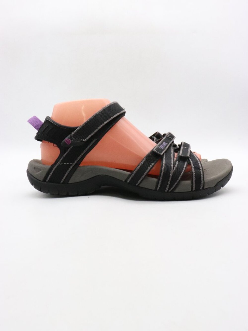 Teva Tirra Women’s Size 10 Sport Black Purple Sandals Slip On Strappy 4266
